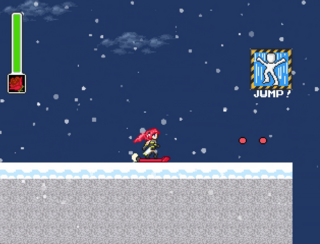 Rock'n ROSE 2ndのゲーム画面「今作もステージによっては特殊なギミックが用意されています。」