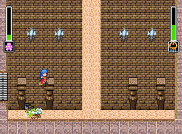 上級者向けのセシリア。今作から最初から2段ジャンプが可能に