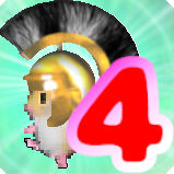 はむはむ♪４のゲーム画面「愛と冒険のファンタジー」