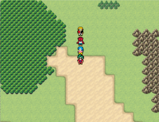 ハイホークエストのゲーム画面「愉快な仲間たち」