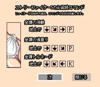 けもろふのゲーム画面「ストリーファイター5」