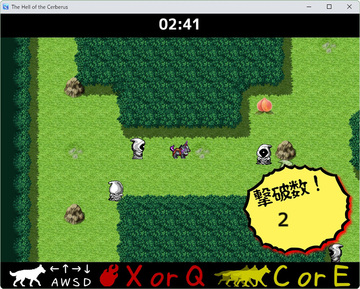 アクションゲームです