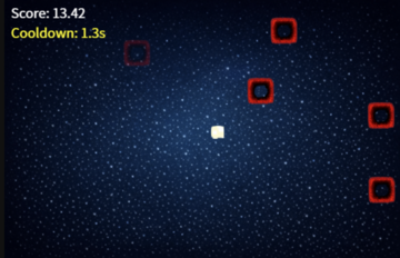 赤い闇から敵を避けてください。