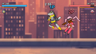 ブレイクキズメットのゲーム画面「実際の対戦風景」