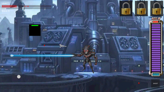 ∞-Rockのゲーム画面「ボス戦」