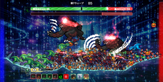 PICOBOUNCE SAGAのゲーム画面「通常ゲーム画面」