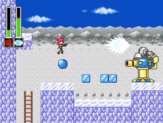 Rock'n ROSE 3rdのゲーム画面「原作に登場したユニークエネミーとの共演も！」