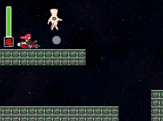 Rock'n ROSE 3rdのゲーム画面「ステージによっては特殊なステージギミックも待っています！」