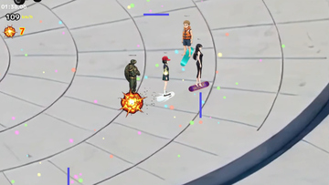 シンプルなスケボーが加速するゲーム