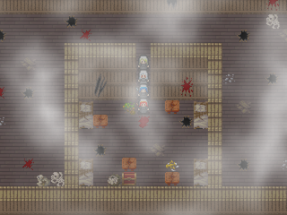 黄金時代の帰還のゲーム画面「黄金の財宝があるかもしれない難破船」