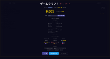 リザルト画面