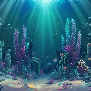 深海のあっちむいてほい ～ハサミの おうじゃに いどめ～のイメージ