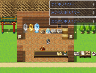 もっと!天才鍛冶屋に転生した俺がレシピを1つも覚えてないんだが!?のゲーム画面「4人になって忙しさも4倍!!!!」