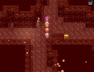 Labyriaのゲーム画面「ダンジョン探索」