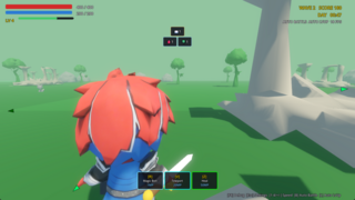 魔王サバイバー3Dのゲーム画面「フィールド」