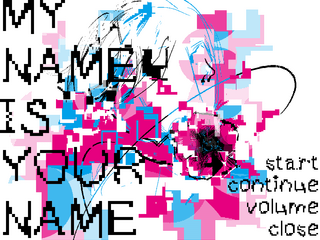 MY NAME IS YOUR NAMEのゲーム画面「タイトル画面」