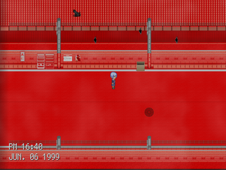 ゆりかごは遡るのゲーム画面「ゐ世界から脱出せよ」