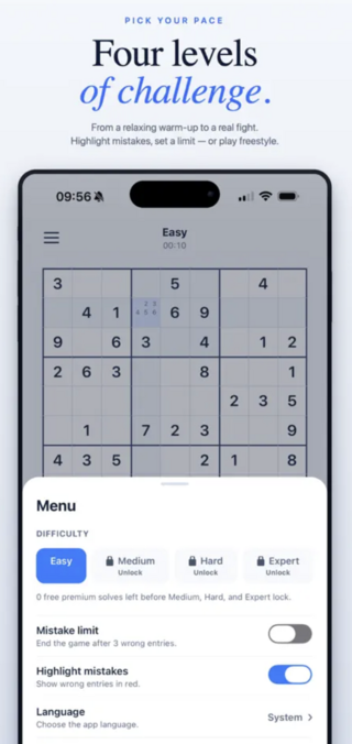 数独 - Sudoku Playのゲーム画面「」