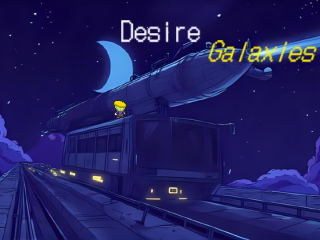 Desire Galaxiesのゲーム画面「タイトル画面」