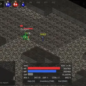 Grow with the Dungeon [MMORPG]のイメージ