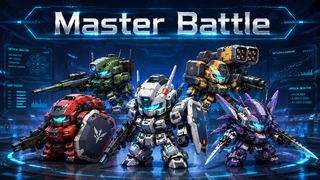 Master Battle (β)のゲーム画面「編成と戦略を楽しむブラウザ対戦SLG」