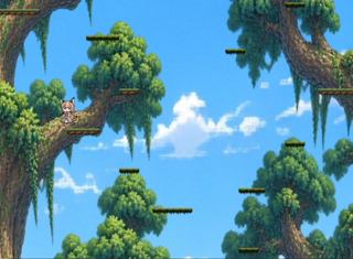 ONRY IIYOのゲーム画面「ステージ風景」