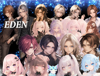 EDENのゲーム画面「仲間が増えていく冒険ギルド物です」