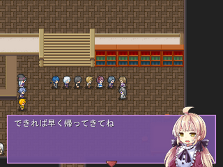 ブレイブファンタジアのゲーム画面「多種多様なヒロインたち」