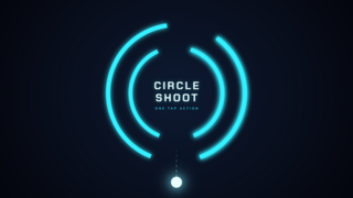 CIRCLE SHOOT(体験版)のゲーム画面「キーアート」
