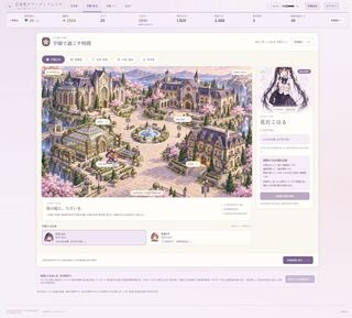 乙女化タワーディフェンス ― 花守学園へようこそのゲーム画面「元の敵が仲間になる学園生活」