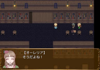 Igaluk -イガルク-のゲーム画面「キャラとの会話」