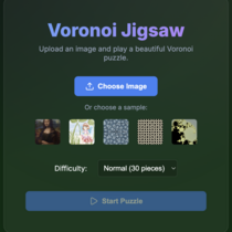 Voronoi Jigsawのイメージ