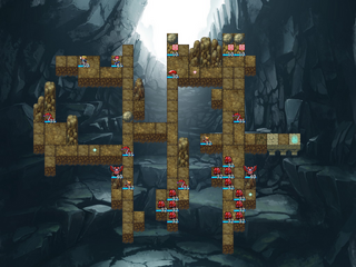 黄昏の標のゲーム画面「マップ画面」