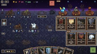 Deck Beastsのゲーム画面「後半のショップ：レベルアップしたビーストとシナジーを組み立てます」
