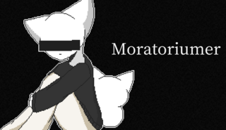 Moratoriumer デモ版のゲーム画面「タイトル画面」