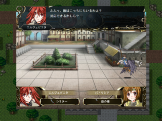 ポールスカサーガ～王国の刃たち～のゲーム画面「キャラの組み合わせごとの豊富な戦闘会話」