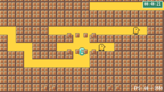 ミントのキャンディ集めのゲーム画面「」