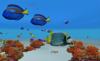 Reef Cameraのゲーム画面「サンゴ礁の風景」