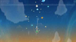 Orbit Otterのゲーム画面「夕暮れの旅」