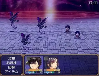 HELL BRIDE Sequel エルパレム炎上 for freeのゲーム画面「サクサク操作で爽快バトル！」