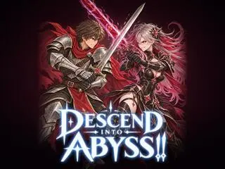 DESCEND INTO ABYSS!!（デスアビ）のゲーム画面「どこまで潜るか。どこで引き返すか。仲間たちはその縁によってのみ強くなる。」