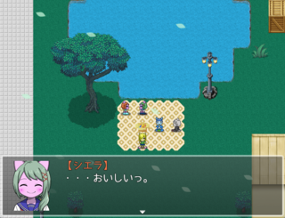 LOG TRAIN（ログトレイン）体験版のゲーム画面「かわいらしいキャラクターがたくさん登場します！」