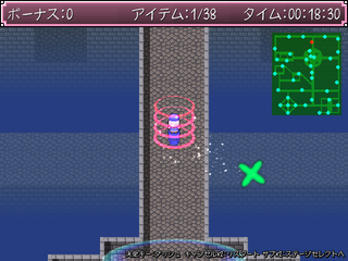 はらぺこウルフさんのゲーム画面「決めろ！ジャスト連続ダッシュ！」