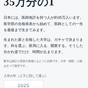 35万分の1のイメージ