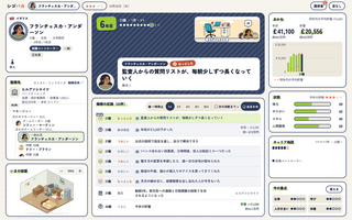 シゴパカのゲーム画面「仕事も暮らしも変わる、もうひとつの人生」