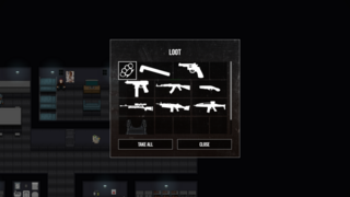 Wildlands(仮)βのゲーム画面「アイテムを拾う」