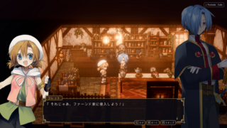 虹色の花 REMAKEのゲーム画面「会話画面」