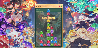 SLIME POP 2のゲーム画面「ゲームプレイ画面」