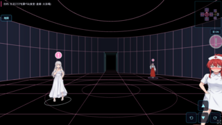 十六裁判のゲーム画面「探索パート」